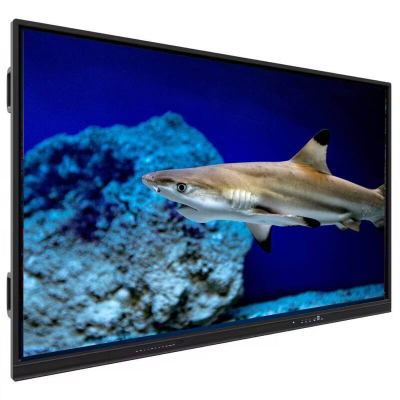 Interaktive Flachplatte mit 20-Punkte-Touch 350 Cd/m2 Helligkeit und 50.000 Stunden Lebensdauer für verbessertes Unterrichten und Zusammenarbeit