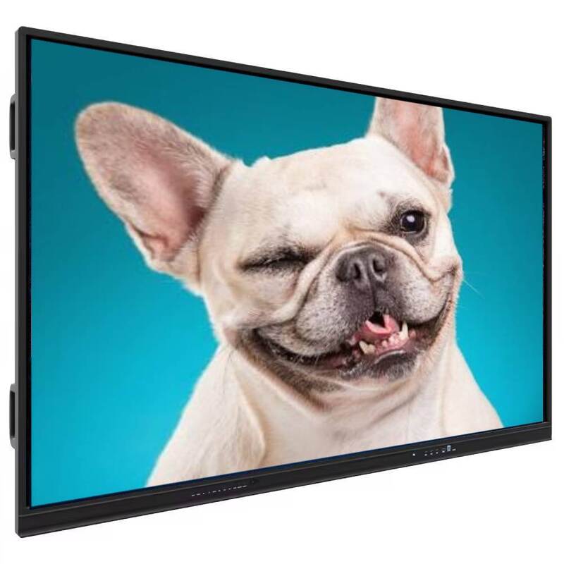 Interaktive Flachplatte mit zwei Seiten-Hotkeys, Lichtsensorunterstützung und Betriebstemperatur von 0°C bis 50°C für Geschäftssitzungen