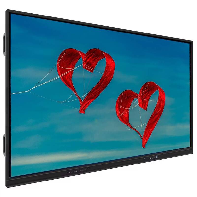 IBoard Factory Android 9.0 Interaktives Flachbildschirm mit 50.000 Stunden Lebensdauer und 40 Touchpoints für verbessertes Unterrichten