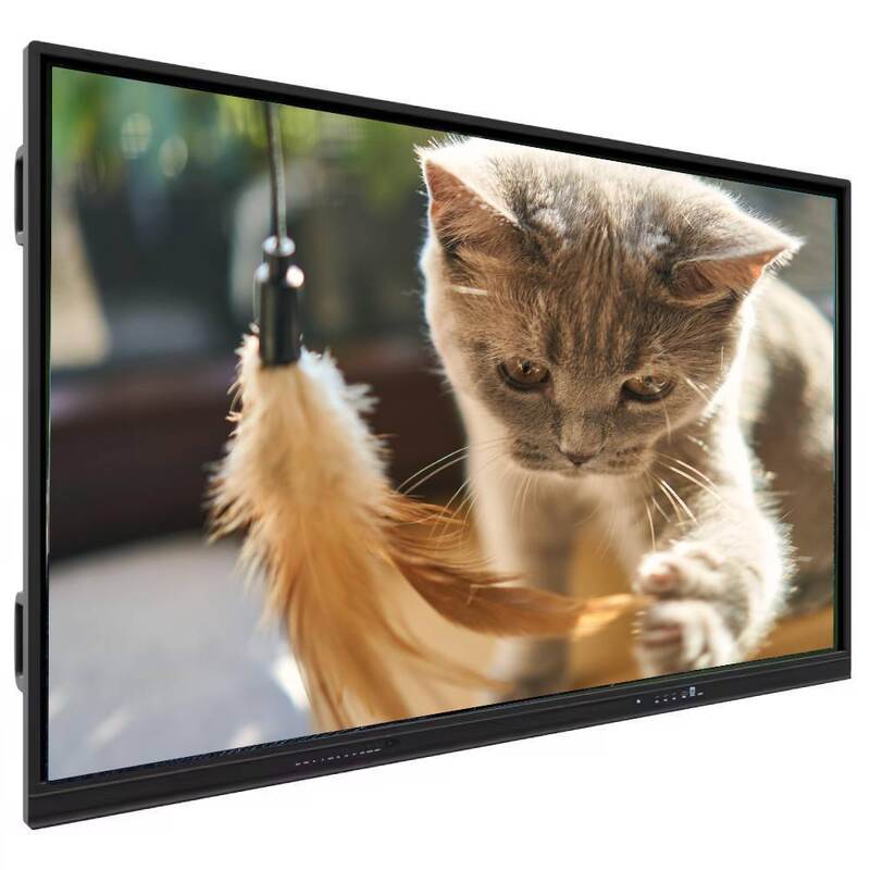 Interaktives Flachbildschirm-Smart-Whiteboard mit 16,7 Mio. Farben, drahtloser Freigabe und 50.000 Stunden Panel-Lebensdauer