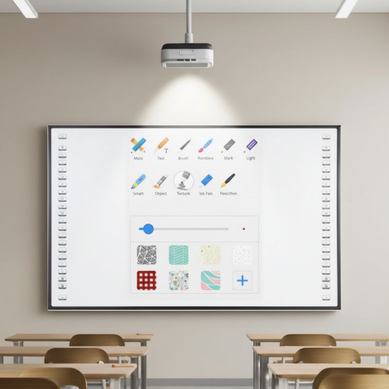 86 Zoll Interaktives Whiteboard mit 20-Punkte-Kapazität-Touchscreen und 8-MP-Pixel-Visualisierer für Konferenzen und Bildung