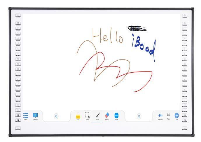96-Zoll-Infrarot-Interaktions-Whiteboard-Smart-Board für Geschäfts- und Schulbildung aus China Whiteboard-Fabrik