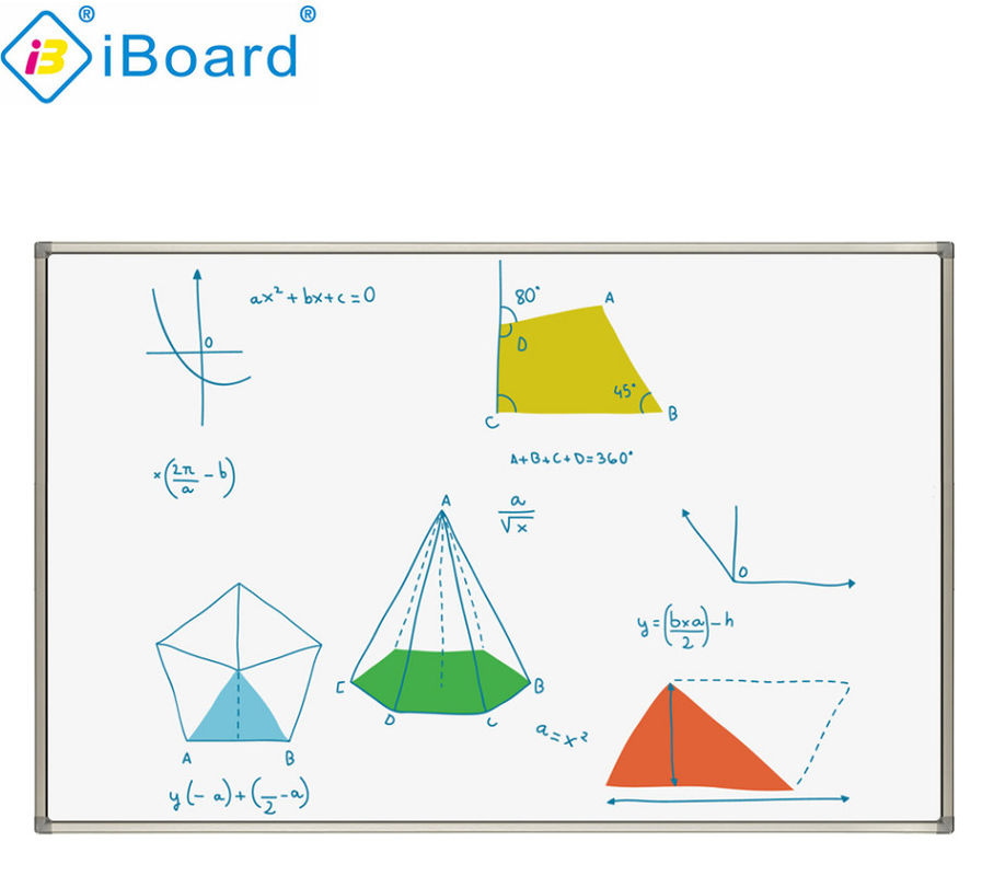 90 Zoll Infrarot Interaktives Whiteboard Elektronische Whiteboard USB-Schnittstelle Keramik Nano Oberfläche