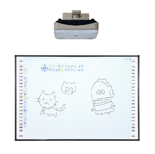 84 Zoll interaktives Whiteboard Keramik-Nano-Oberfläche 78~120 Zoll mit CE-Zertifizierung