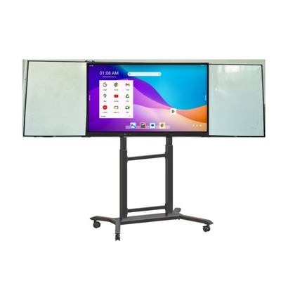 75-Zoll-interaktives Whiteboard-Display mit elektronischem Ständer
