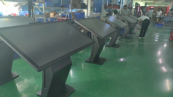 Iboard Factory Direct CE FCC LED Kiosk Anzeige Interaktives Boden Stehen K-Stil Digitale Beschilderung Fenster System für Geschäftswerbung