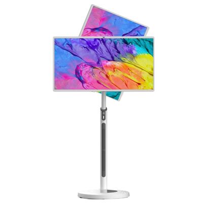 32 Zoll IPS Bildschirm tragbarer Smart-TV mit wiederaufladbarem Akku