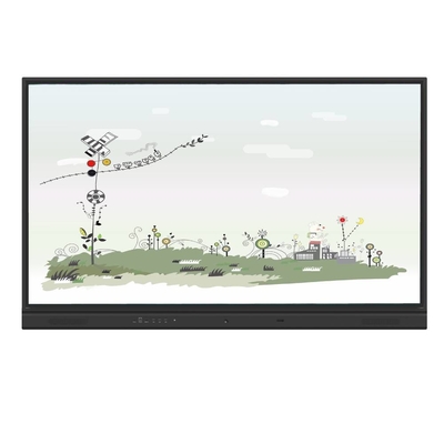 LED Interaktive Whiteboard 98 Zoll Android 14 WLAN HDMI VGA DP 50 Punkte mit Lehrsoftware für Grundschüler