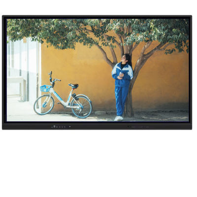 65 Zoll Touchscreen Interaktives digitales Whiteboard Smart Board Schwarzes LCD Smart Board für Schulkonferenzen