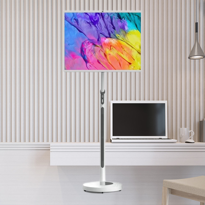 32 Zoll Android-System 8+128G Mobile Smart Touchscreen Zuhause Standing Portable Smart TV eingebaute Kamera