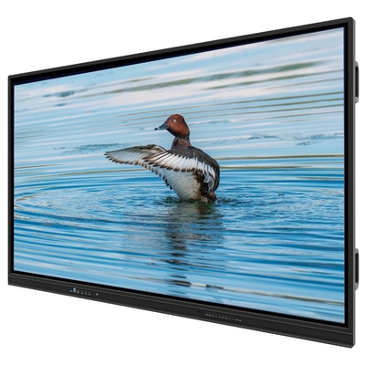 LCD-Smartboard Windows OS 10 oder 11 Pro Aktiviert Optional 4K UHD 3840*2160 Auflösung AC 110-240V Spannung TF OPS Slot Für das Schulunterricht