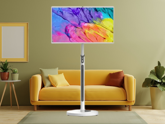 iBoard Hersteller Hot Sale 32 Zoll Unterhaltung für den Haushalt Intelligenter Touchscreen Smart TV Display eingebaute Kamerabatterie