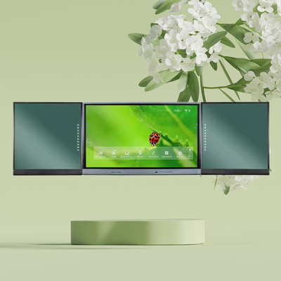Hot Sale Fabrik 75 Zoll Display in der Mitte mit verbundenen Blackboard Whiteboard grünes Brett für Schulunterricht Meeting