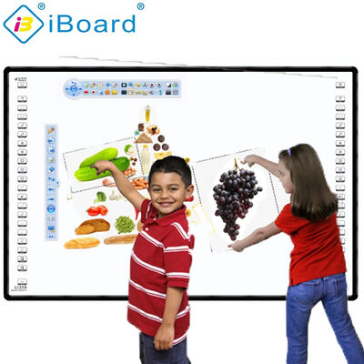 Infrarot-Technologie Iboard Interaktives Whiteboard Weltweite Präsenz in 78/80/82/86/90/96/102 Zoll Größen für Bedürfnisse