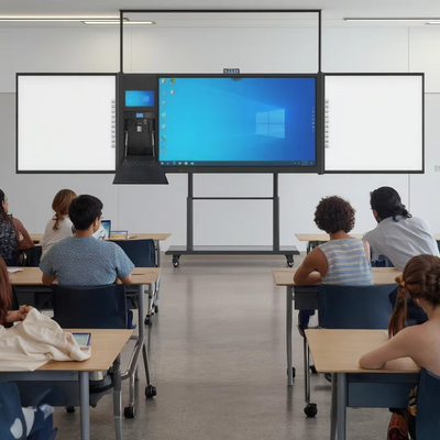 Aufzeichnungsfähiges 98-Zoll-aufzeichnungsfähiges und teilbares intelligentes Grünbrett - das ultimative interaktive Schwarzbrett für die moderne Bildung