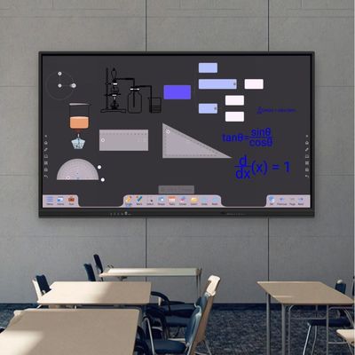 65 Zoll LCD Lehrbrett MultiTouch Interaktives Display Smart Board Interaktives Brett Elektronisches Brett