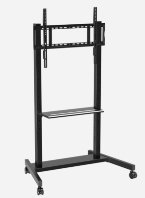 Interaktiver Whiteboard-Stand Portable Bewegungswagen Smart TV-Stand 42-86 Zoll