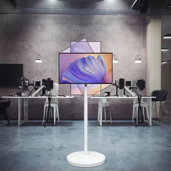 Interaktiver 32-Zoll-Touch-Bildschirm-Kiosk mit Android-Betriebssystem und drehbarem Display für eine verbesserte Erfahrung