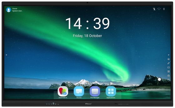 USB-Schnittstelle LCD-Panel-Whiteboard mit automatischer Kalibrierung 5s und manueller Kalibrierung 25/36 Punkte