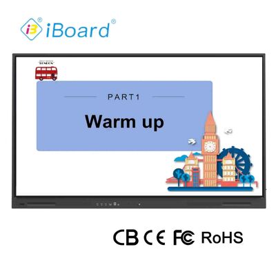 Android 14 Betriebssystem Touchscreen Klassenzimmer-Board mit USB A-Schnittstelle und einfache Installation