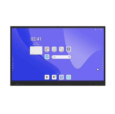 Neues Desgin-Produkt 4k 65 75 85 96 110 Zoll Touchscreen Mehrsprachige Software Lcd Smart Board Android Interaktives Board für den Kanal Partner