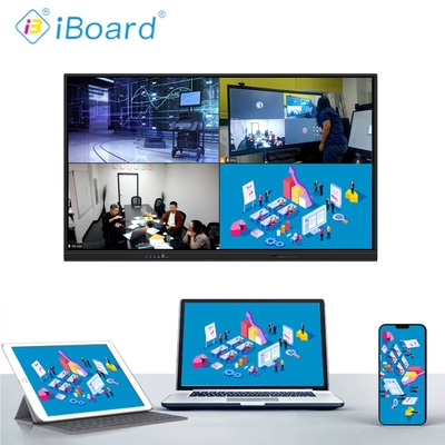 110 Zoll interaktives Flachbildschirm-Display 4K UHD Smart Touchscreen mit Projektions-KI-Funktion Smartboard für Akademien