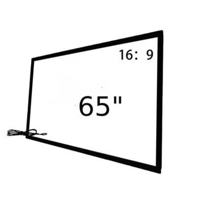 Infrarot-Touch-Frame-Overlay 32 43 49 55 65 75 Zoll 40 Infrarot-Touchpunkte mit USB-Anschluss für digitale Kiosk-Totem-TV-Monitor