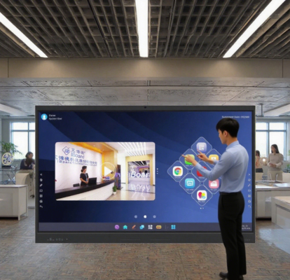 Fabrikpreis IBoard 4k Touchscreen Mehrsprachige Software LCD Smart Board Android Interaktives Board für die Schule