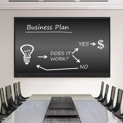 Android OS 14 Smartboard mit höherer Kompatibilität mit verschiedenen Software und Tools für die Zusammenarbeit