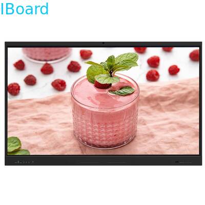 75-Zoll-LCD-Smartboard mit 4K-Auflösung und 50 Touchpoints für interaktives Flachbildschirm