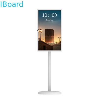 32 Zoll tragbarer Smart-Touch-Screen-TV mit eingebauter Kamera und 15000mAh-Batterie für die interaktive Whiteboard-Nutzung