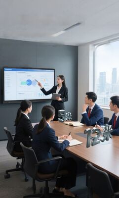Interaktives Flachpanel mit 4K UHD-Auflösung, 20-Punkt-Touch und Android 10.0 OS Digital Teaching Board