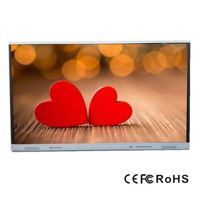 Hohe intelligente Brett-Unterstützung Windows Linux, Infrarot-, Aluminiumlegierungsrahmen der Genauigkeits-2mm LCD