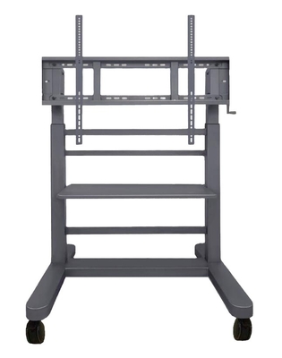 Interaktiver Whiteboard-Ständer aus Aluminiumlegierung, mobiler TV-Ständer, erdbebenbeständig, 75 Zoll