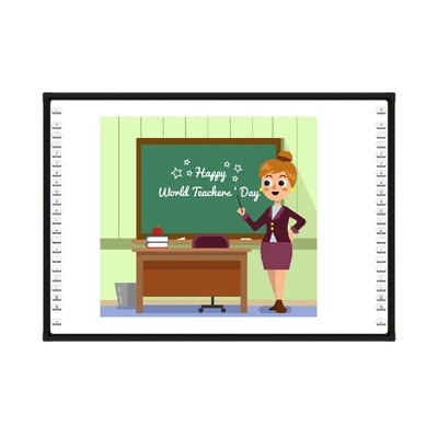 86 Zoll 98 Zoll 102 Zoll-multi Finger-Note an der Wand befestigte wechselwirkende Whiteboard-Infrarotanzeigen-intelligentes Brett